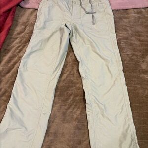 The North Face Light Gray Track Pants